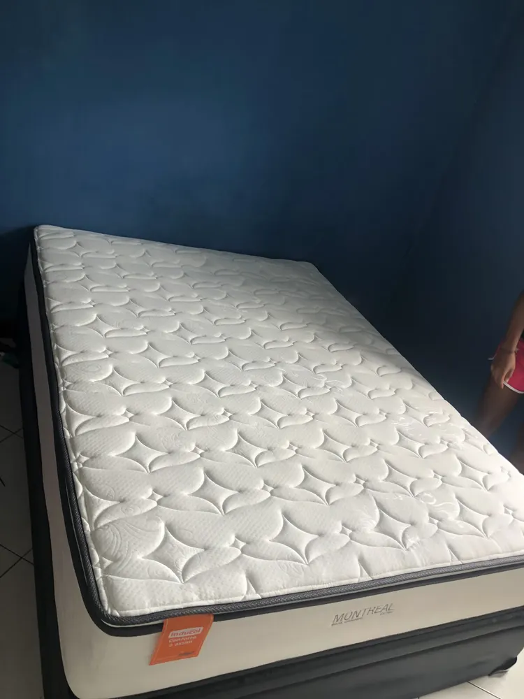 Colchão De Solteiro Montreal Europillow 28x88x138cm Inducol