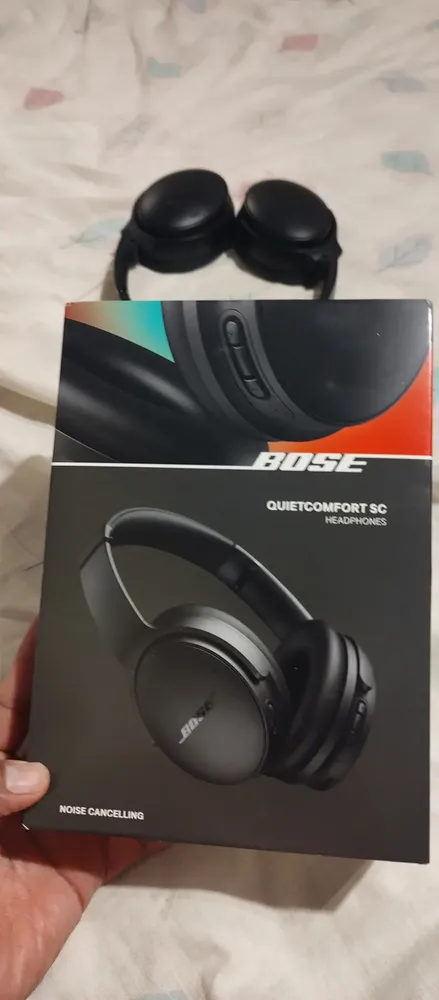 Bose Quietcomfort Sc Na Caixa rega Preto | MercadoLivre