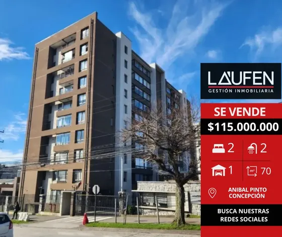 Departamento En Venta En Anibal Pinto Con Ejercito