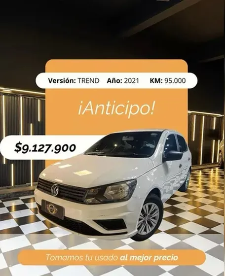 Volkswagen Gol Trend 1.6 Trendline 101cv