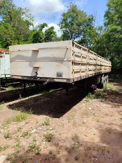 Carreta Randon Carga Seca Semirreboque 3 Eixos 1992