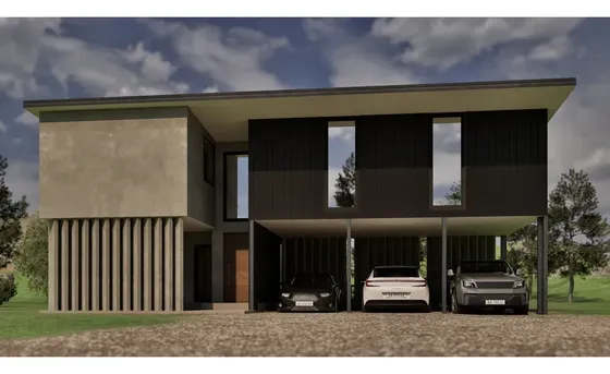 Moderna Casa En Punta Piedra
