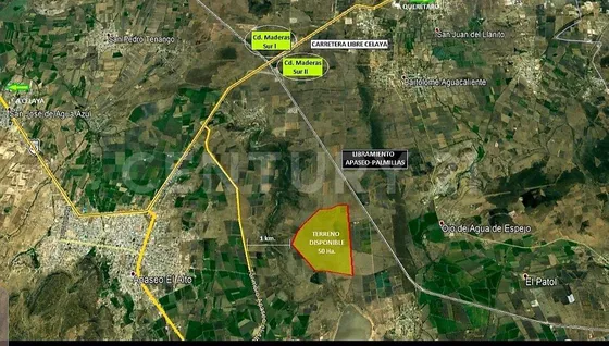 50 Hectareas En Venta En Apaseo El Alto Guanajuato