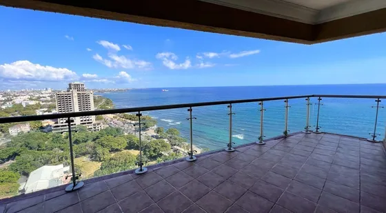 Alquilo Apartamento Amueblado En Malecon - Con La Mejor Vista !!