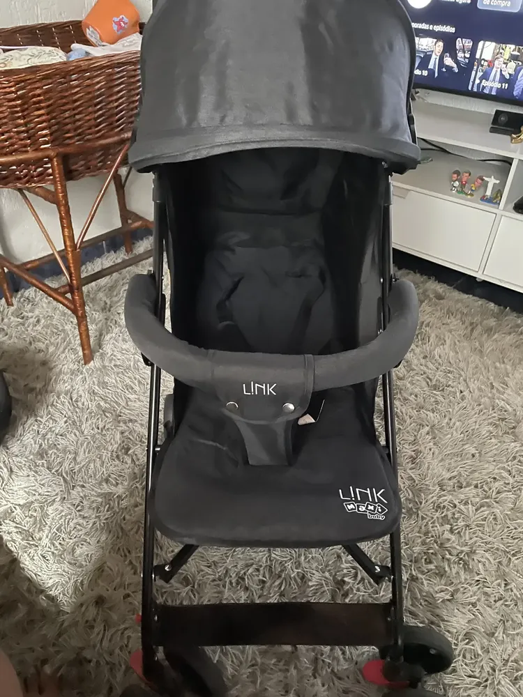 Carrinho de bebê de paseio Maxi Baby 21670 Carrinho Guarda Chuva cinza