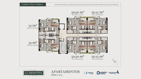 Apartamento En Venta En Retiro Campestre. Cod V12716