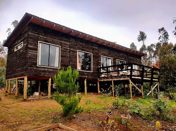Vendo Parcela 5000m2 Con Cabaña De 54m2 + Terraza 14m2