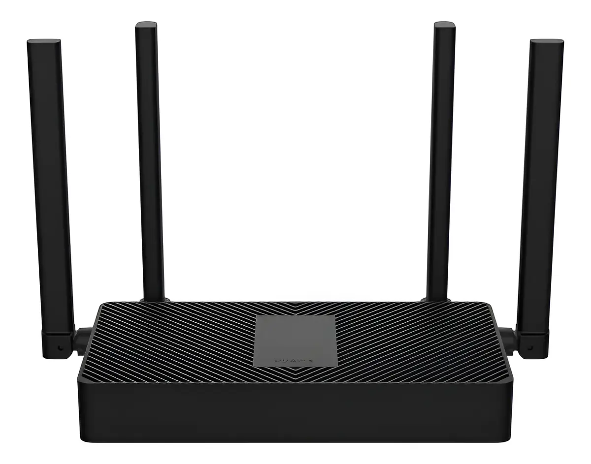 Roteador Huawei AX3S Wi-Fi 6 de Banda Dupla e 4 Portas Gigabit Preto