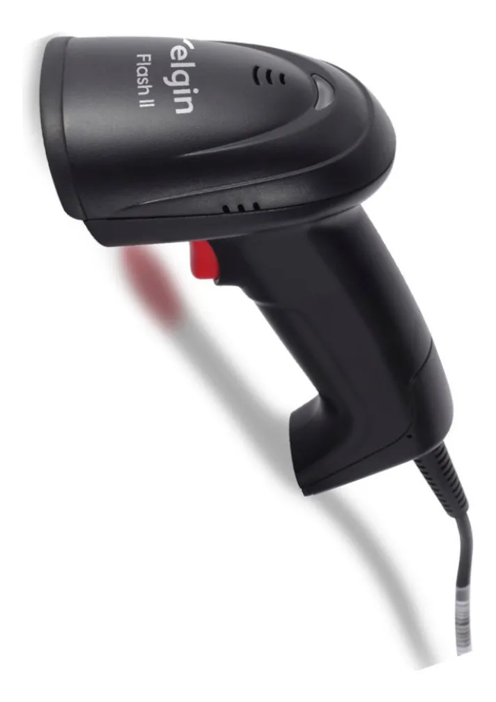 Leitor De Código De Barras Elgin 46flash2cbu0 Flash 1d Preto Tipo de conector do cabo USB 127V - Barato - Promoção