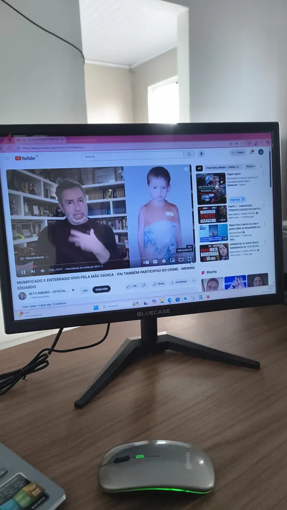 Monitor 19 Preto Led Bm19k4hvw Bluecase - 75hz / Hdmi / Vga - Imagem 4