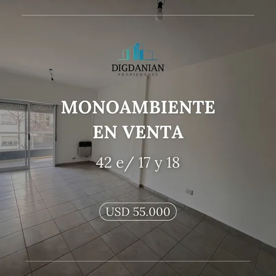 Monoambiente En Venta 42 17 Y 18 La Plata