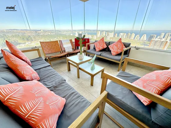 Venta Departamento 3d Vista Panorámica En Concón