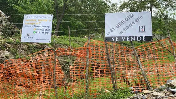 En Venta Terreno La Nogalera Santiago Nuevo Leon