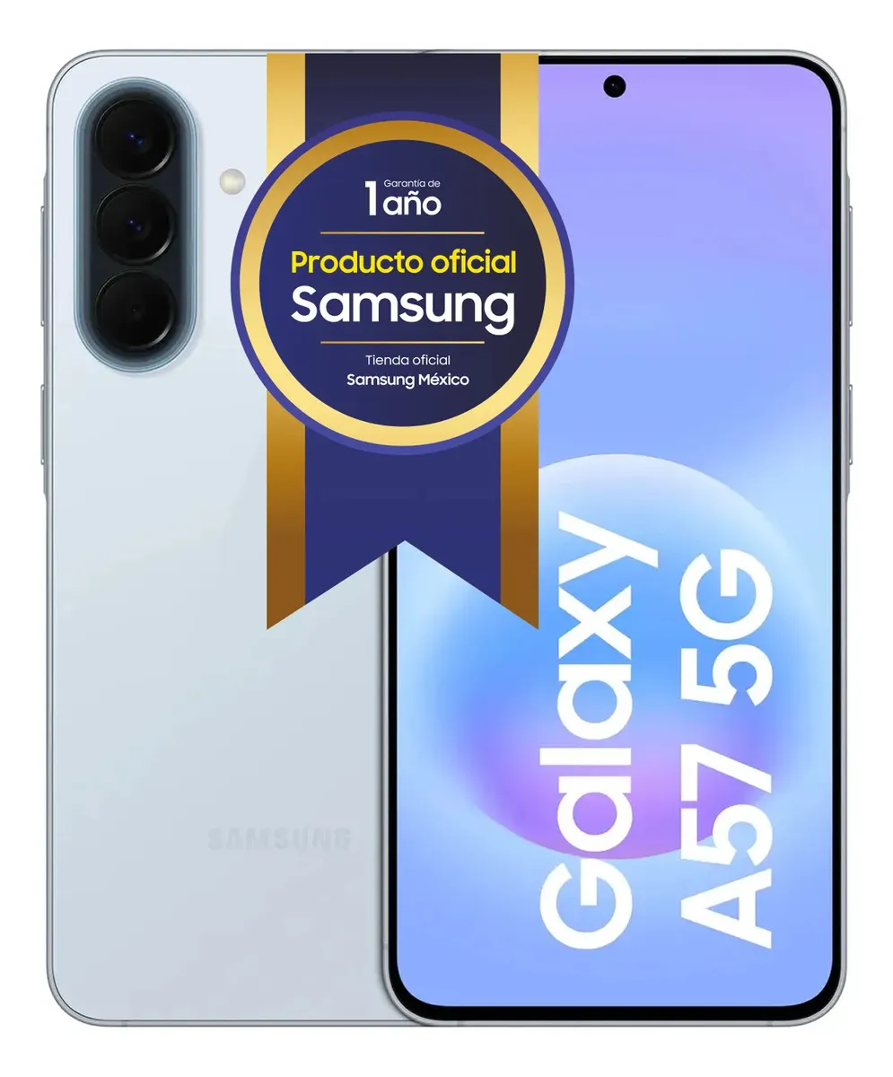 Smartphone SM-A576BLBNLTM Galaxy-A57 256GB 8GB RAM Azul Claro Samsung