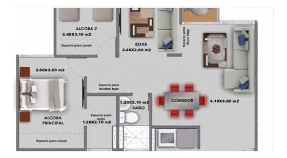 Apartamento En Venta En Conjunto Residencial Barrio Alameda Palmira