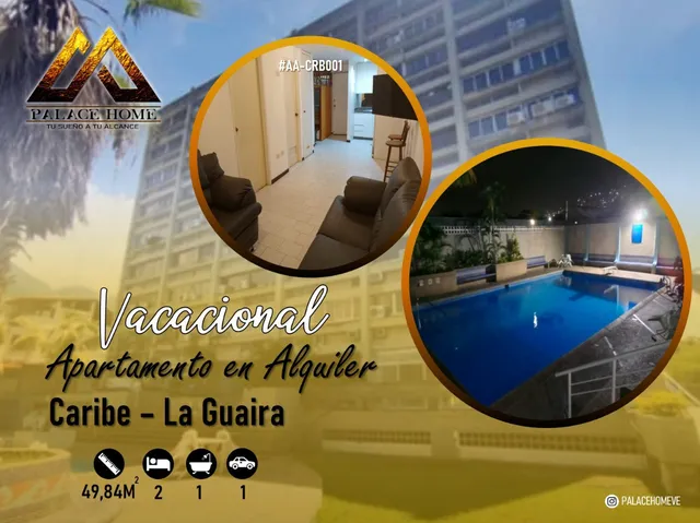 Apartamento En Alquiler Vacacional Caribe Caraballeda La Guaira Vargas Palace Home
