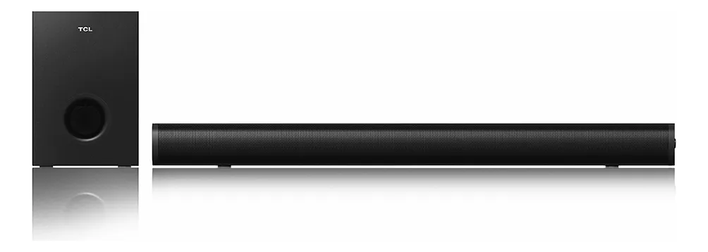 soundbar tcl s522w é bom: Caixa De Som Soundbar Com Subwoofer Tcl S522w Bluetooth Cor Preto 127/220v