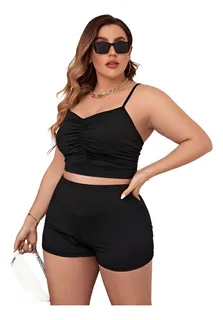 Short deportivo mujer talles grandes new arrivals