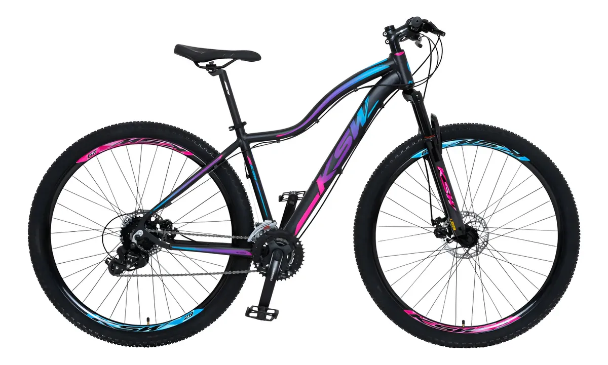Bicicleta KSW MWZA aro 29 feminina 24v