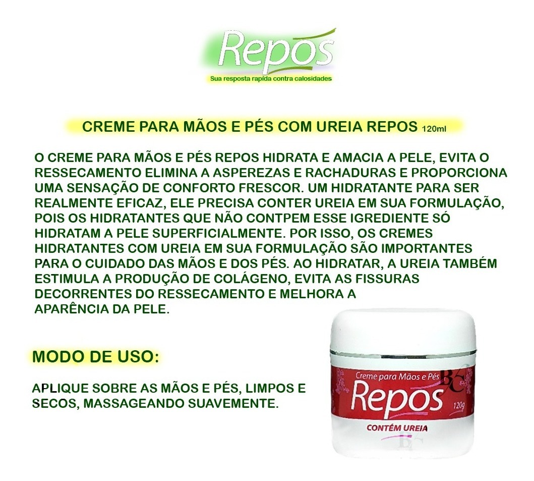 Amaciante De Cutícula E Calosidade Amaciante Cutícula Calosidade G Repos E 3 Prod. P Esfoliante | Frete grátis