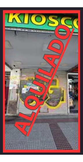 Excelente Local Sobre Av. Luro Con Vidriera