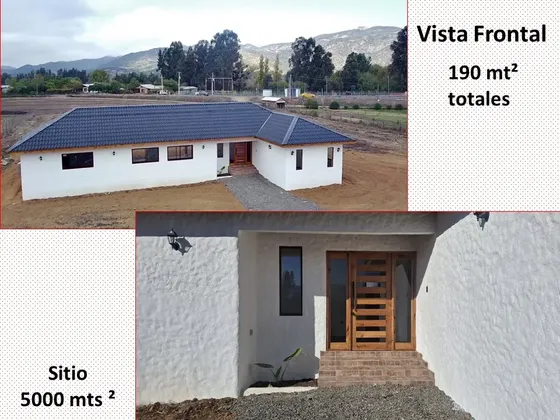 Casa Nueva Sólida 190 Mt2 A 10 Min De Santa Cruz