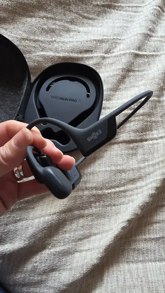 Fone de Ouvido Shokz OpenRun Pro 2 Sem Fio Condução Óssea Esporte