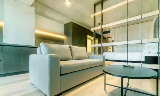 Departamento Amoblado En Arriendo De 1 Dorm. En Lo Barnechea