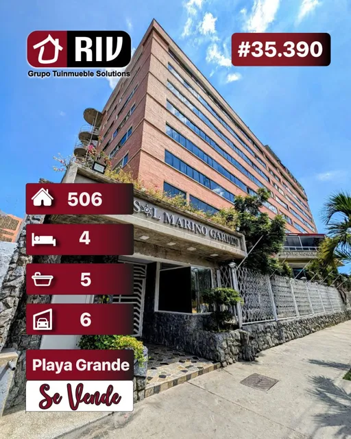 Venta-penthouse Que Combina Lujo, Comodidad Y Exclusividad En Playa Grande, Edo La Guaira.