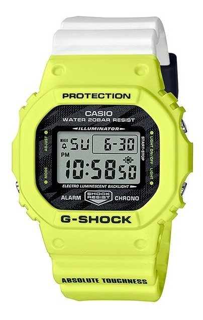 Reloj Casio Absolute Toughness Original Amarillo/bco Hombre | Meses sin intereses