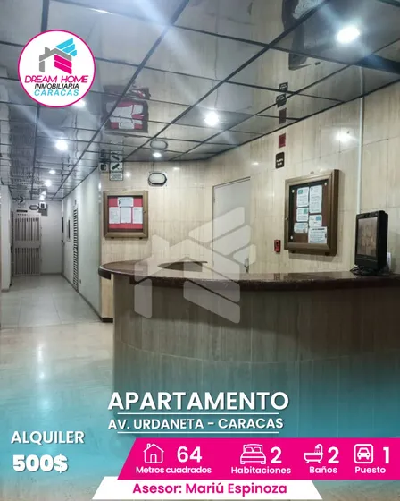  Apartamento En Alquiler En Av. Urdaneta