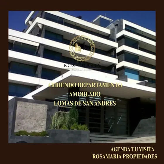 Exclusivo Departamento Amoblado En Lomas De San Andrés