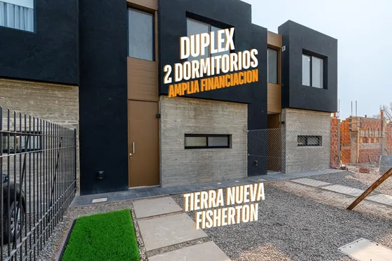 Casa En  Venta De 2 Dormitorios, Duplex En Tierra Nueva Fisherton Rosario, Con Financiacion