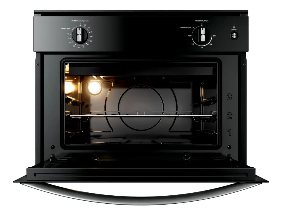 Forno de Embutir Elétrico Consul 47L Função Gratinar - COB47BE