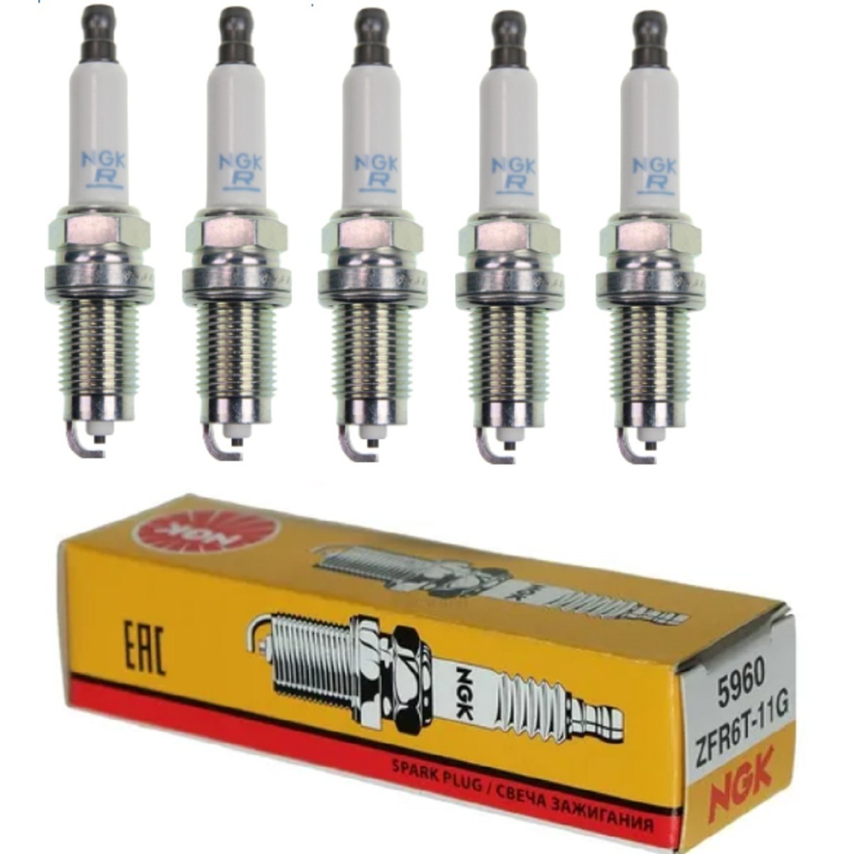 Bujias Cobre Vw Bora Jetta Beetle Passat 2.5 Lts Ngk 5 Pzas Meses sin