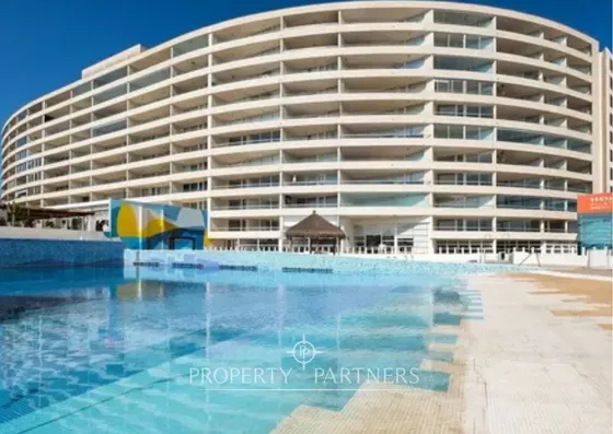 Primera Línea Av. Del Mar Piscina Con Olas Y Tempe...