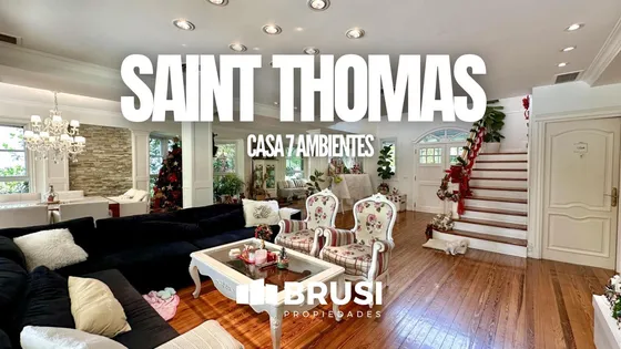 Casa 7 Ambientes Con Pileta En  Venta En Saint Thomas Sur