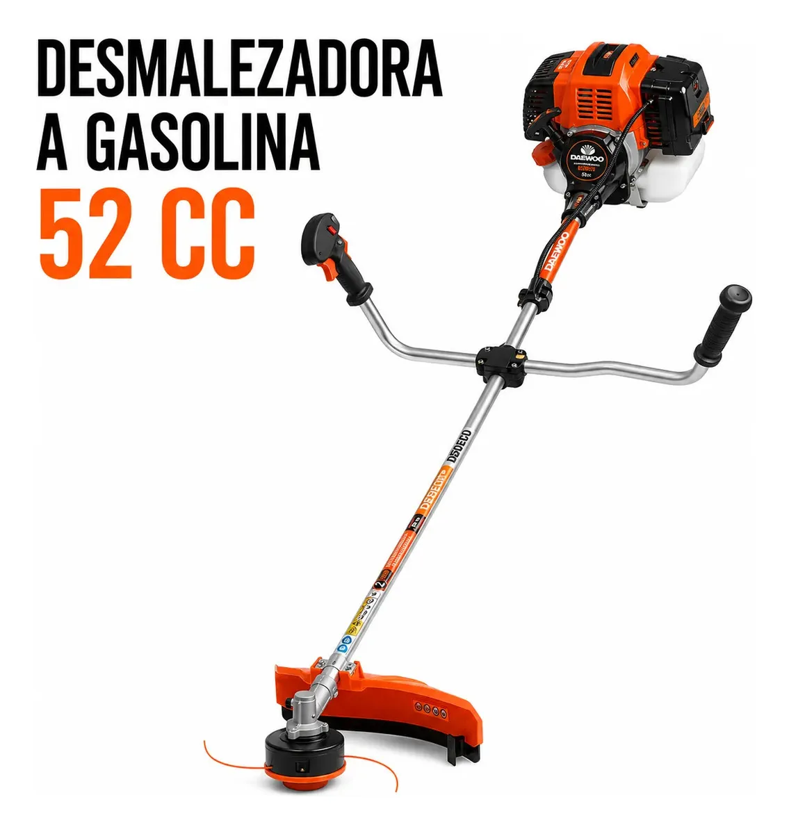 Desmalezadora Motoguadaña 52cc Cuchilla Tanza Arnes Daewoo