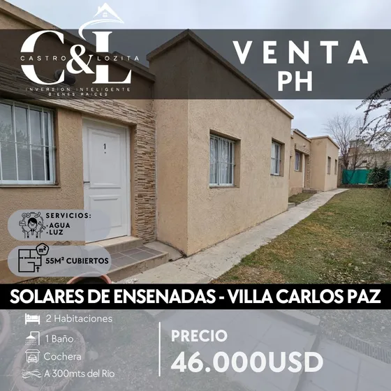 Venta Ph En Solares De Las Ensenadas ! Excelente Oportunidad