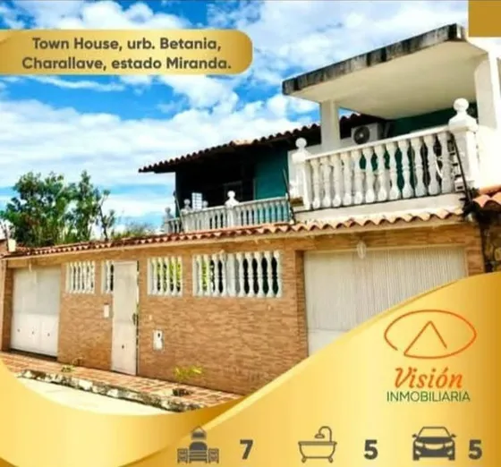 Town House Con Anexo En Urbanización Betania, Charallave Edo Miranda.