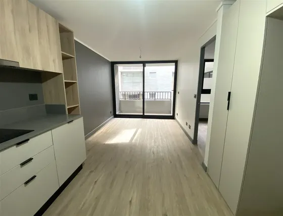 Departamento Nuevo En Venta De 1 Dorm. En Santiago