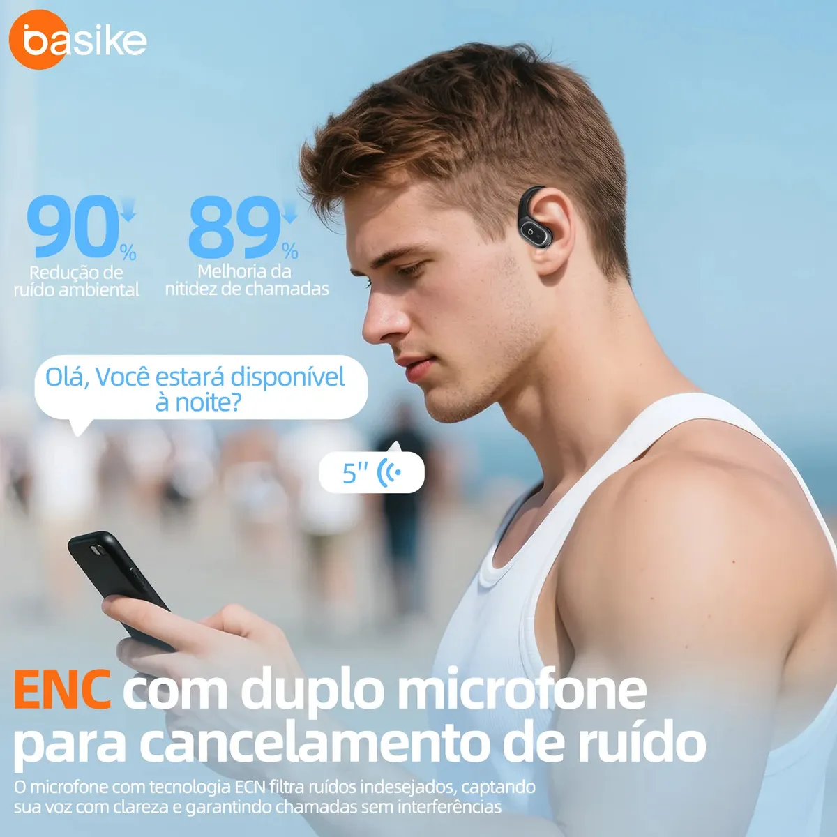 Recursos Tecnológicos Basike Bluetooth 6.0