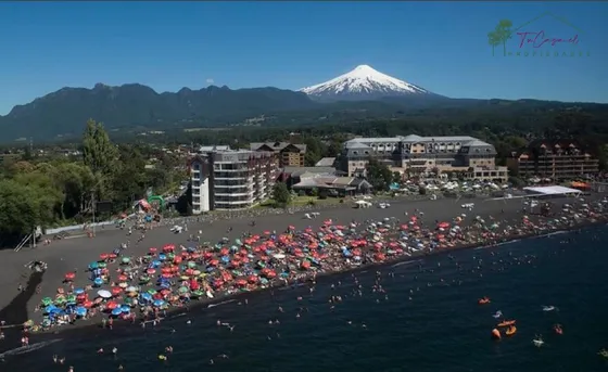 Oferta Depto En Venta Centro Pucon 4d/2b Cercano A La Playa 