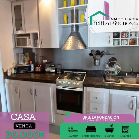 Casa En Venta En La Fundación Cagua