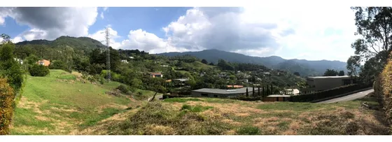 Venta Lote  Envigado  Loma Del Escobero Parte Media En Unidad  1a