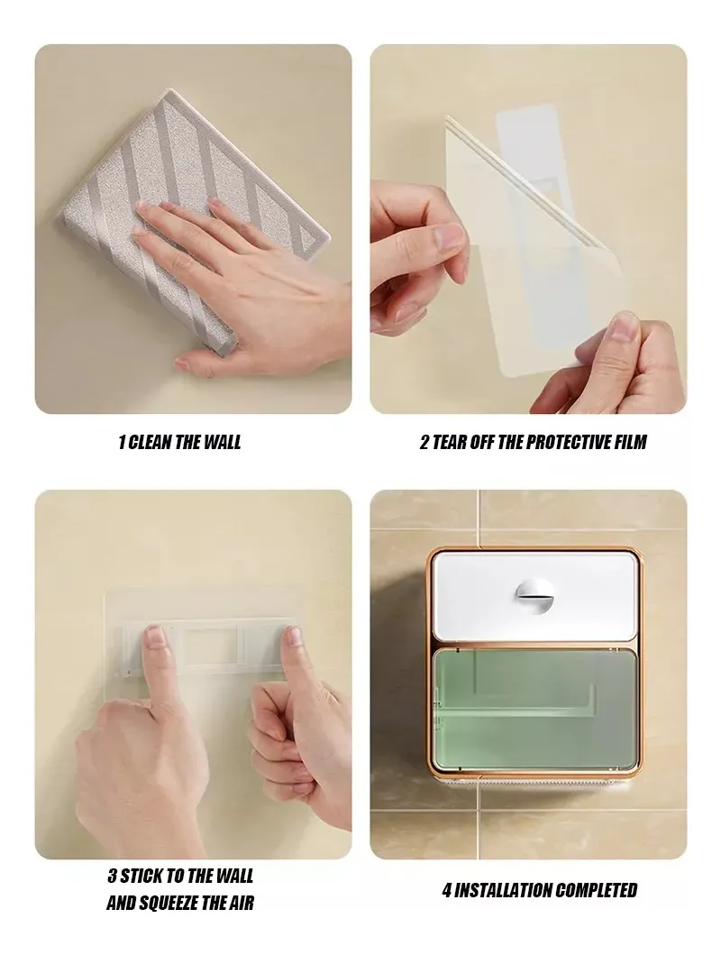 Organizador De Papel Higienico Estante Almacenamiento Baño