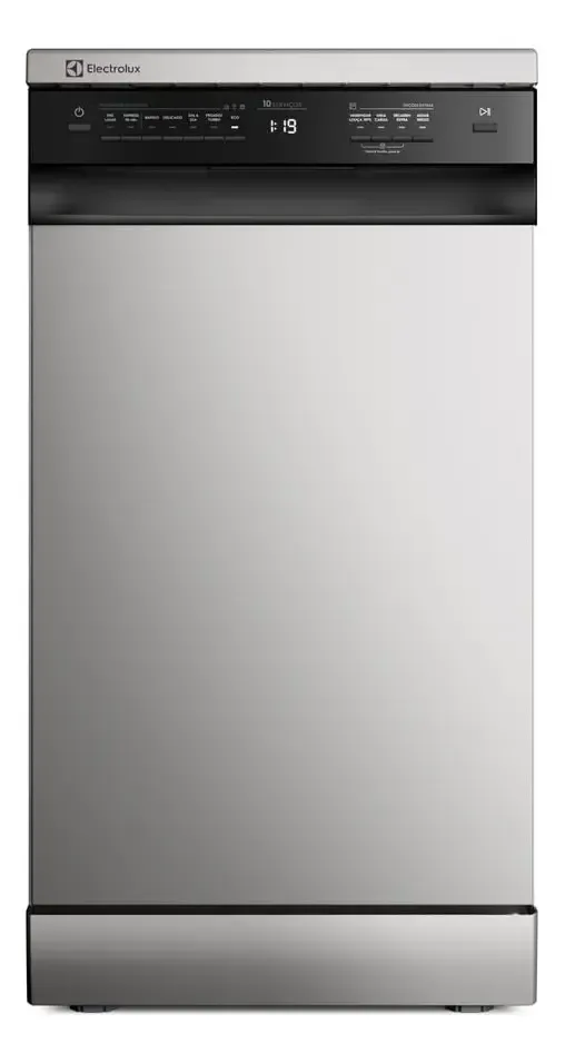 Lava-louça Electrolux 10 Serviços Inox Lava E Seca 50' Ls10e Cor Prateado