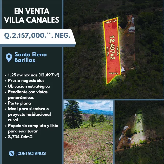 Más De 1 Manzana Villa Canales Santa Elena Barillas