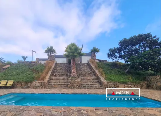 Dos Héctareas En Santa Bertina Con Casa- Zapallar 