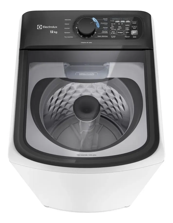 Maquina De Lavar Electrolux Let12 12kg- Branca